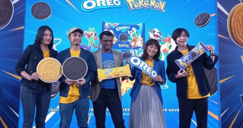 Peluncuran kolaborasi Pokémon dengan OREO di Kota Kasablanka pada Jumat (3/5/2024). - Popmama.com/Daffa Almaas